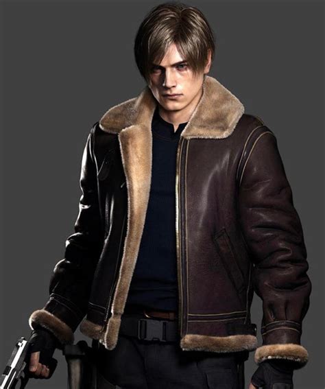 leon re4 jacket replica|leon kennedy real life.